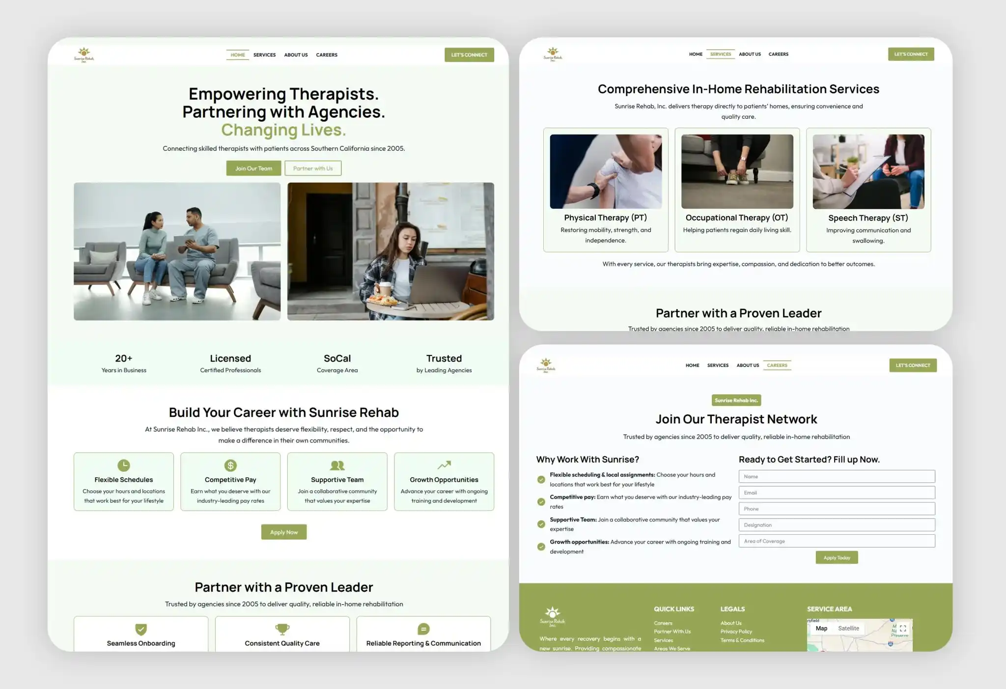 WordPress Website for a U.S.-Based Medical Rehabilitation Company